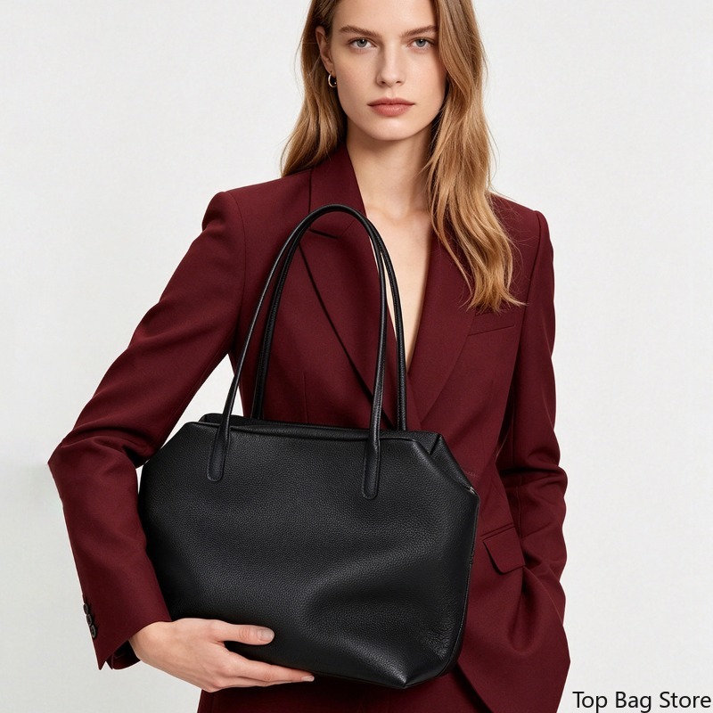 Women's Shoulder Tote Bag Eleg - огляд і ціна Leatherwork Logo