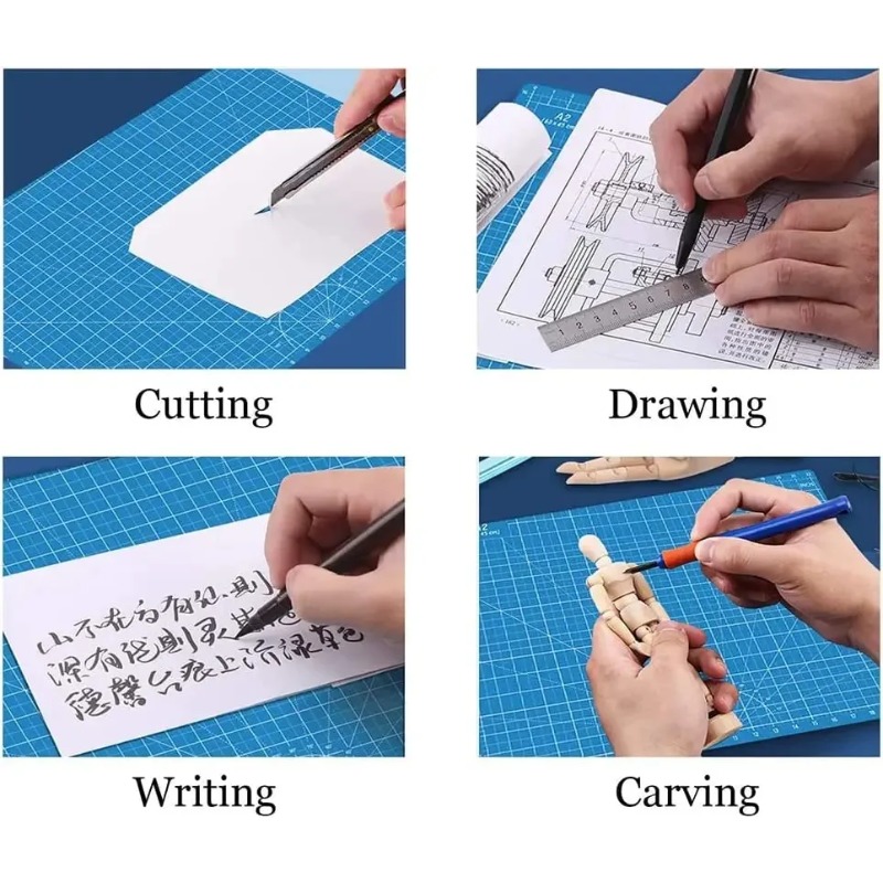 A3/A4/A5 PVC Cutting Mat - Sel - огляд і ціна Leatherwork Vise