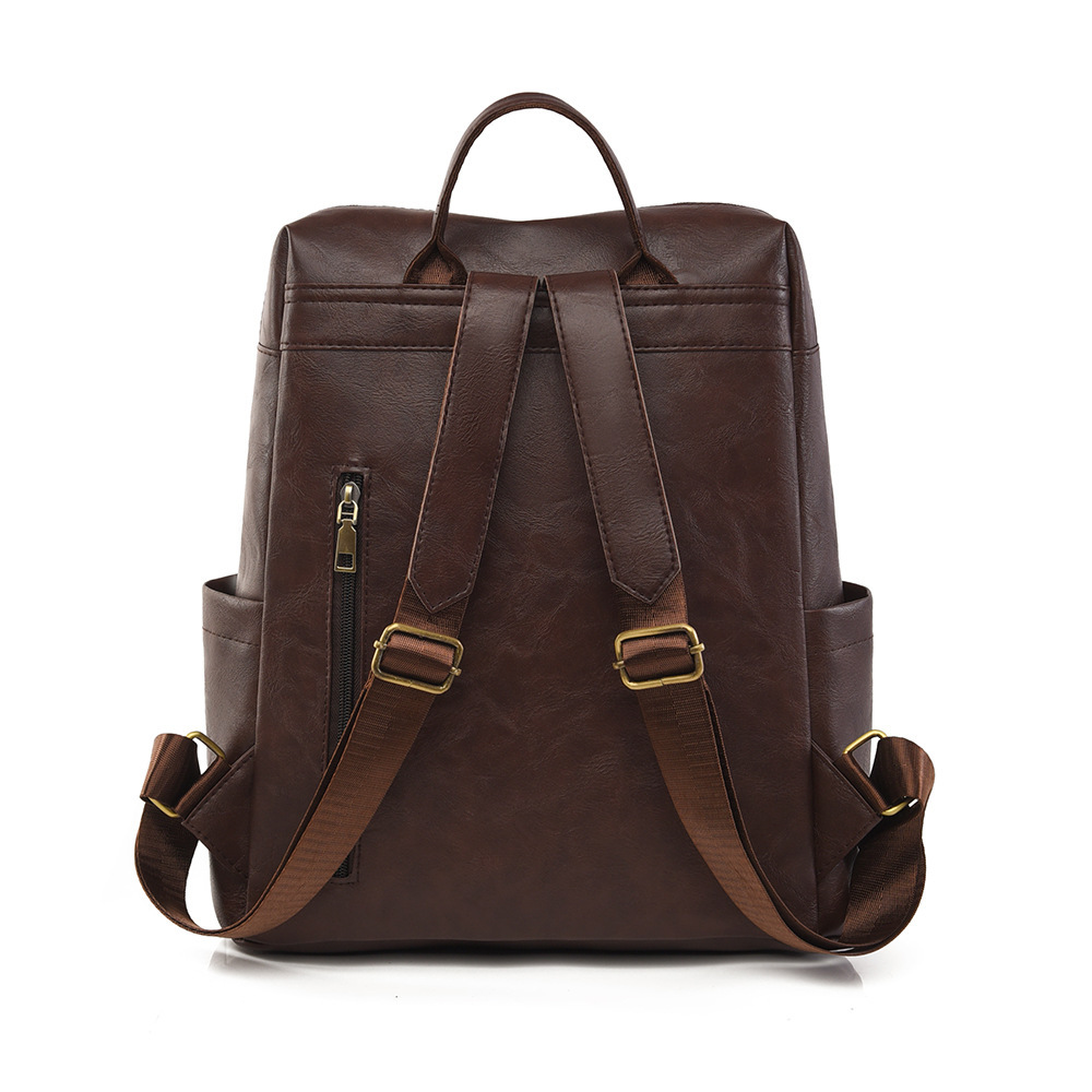 Women's Vintage PU Leather Bac - огляд і ціна Leather Work Rucksack