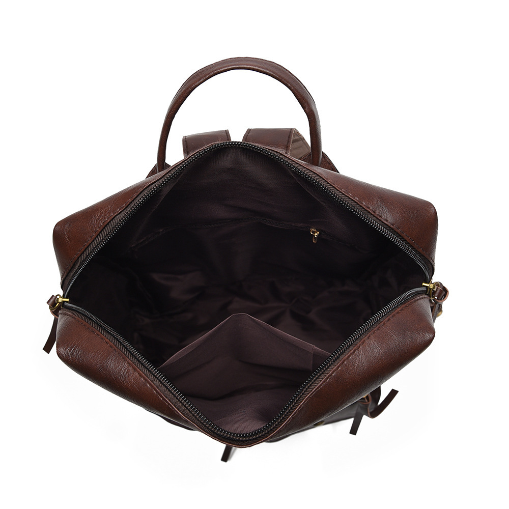 Women's Vintage PU Leather Bac - огляд і ціна Leather Work Rucksack