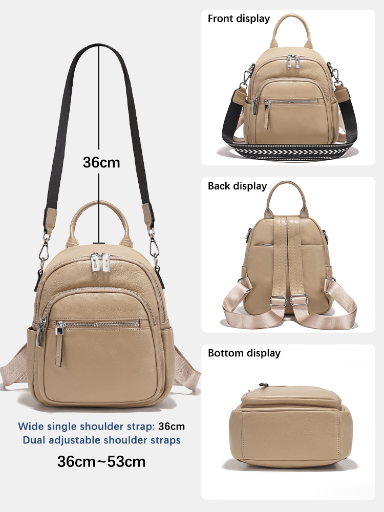 Zency Genuine Leather Small Ba - огляд і ціна Leather Work Womens Backpack