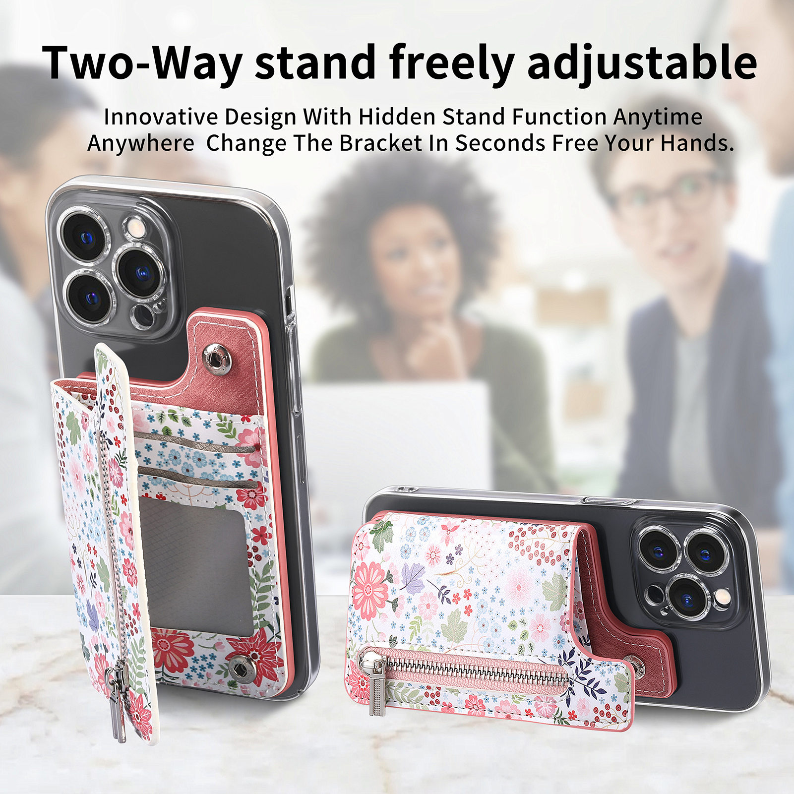 1Pc Flower Painted Phone Case  - огляд і ціна Leatherwork Table