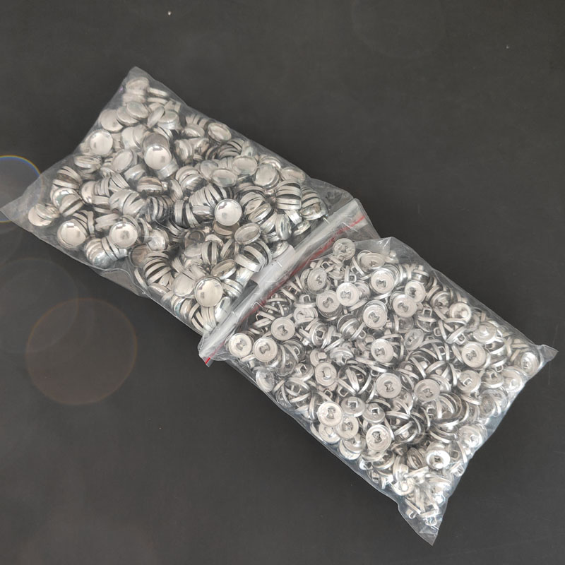 500pcs Metal Fabric Cover Butt - огляд і ціна Leatherwork Eyelets