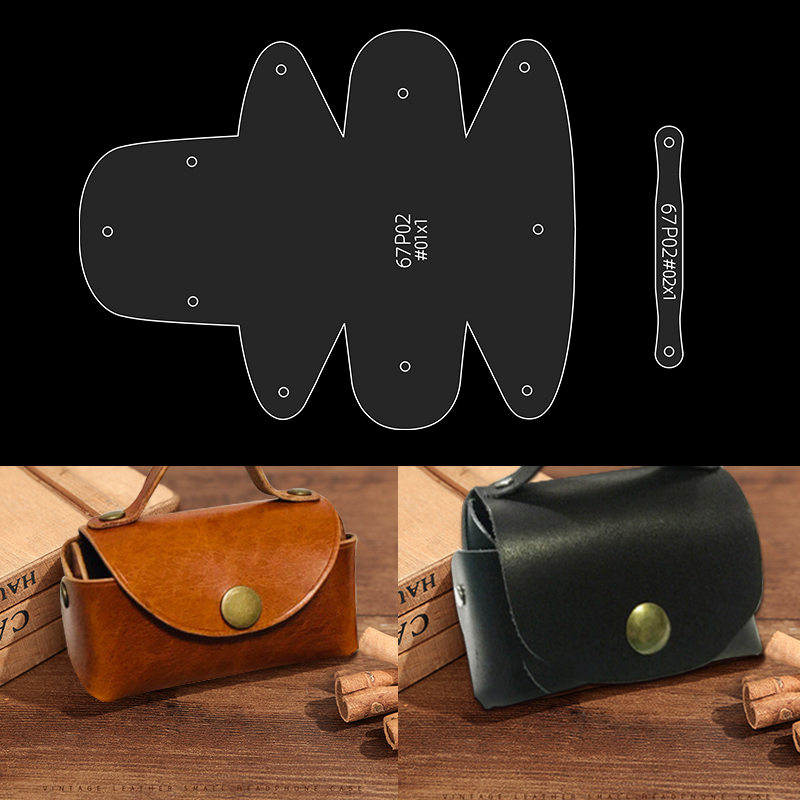 YOMDID 2pcs Coin Purse Molds M - огляд і ціна Leatherwork Patterns