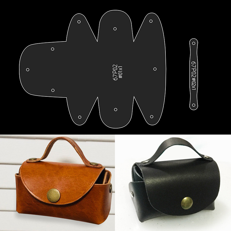 YOMDID 2pcs Coin Purse Molds M - огляд і ціна Leatherwork Patterns