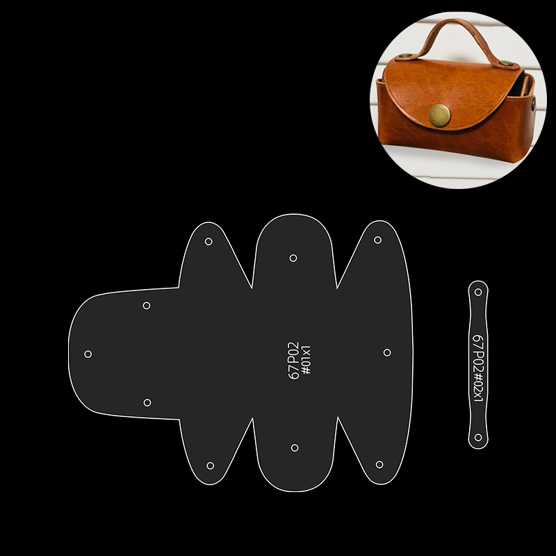 YOMDID 2pcs Coin Purse Molds M - огляд і ціна Leatherwork Patterns