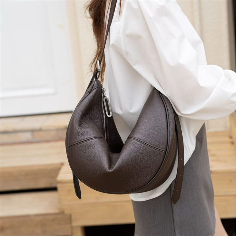 BURMINSA Slouchy Genuine Leath - огляд і ціна Leather Work Handbags For Women