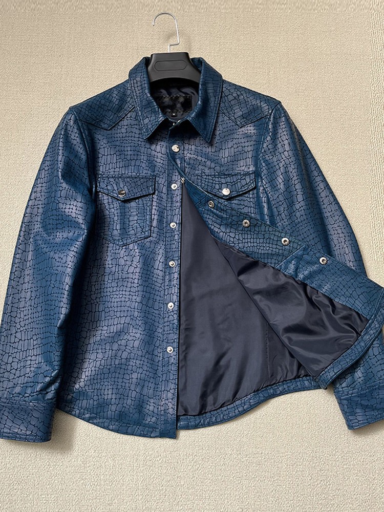 Men Spring Crocodile Pattern R - огляд і ціна Leatherwork Patterns
