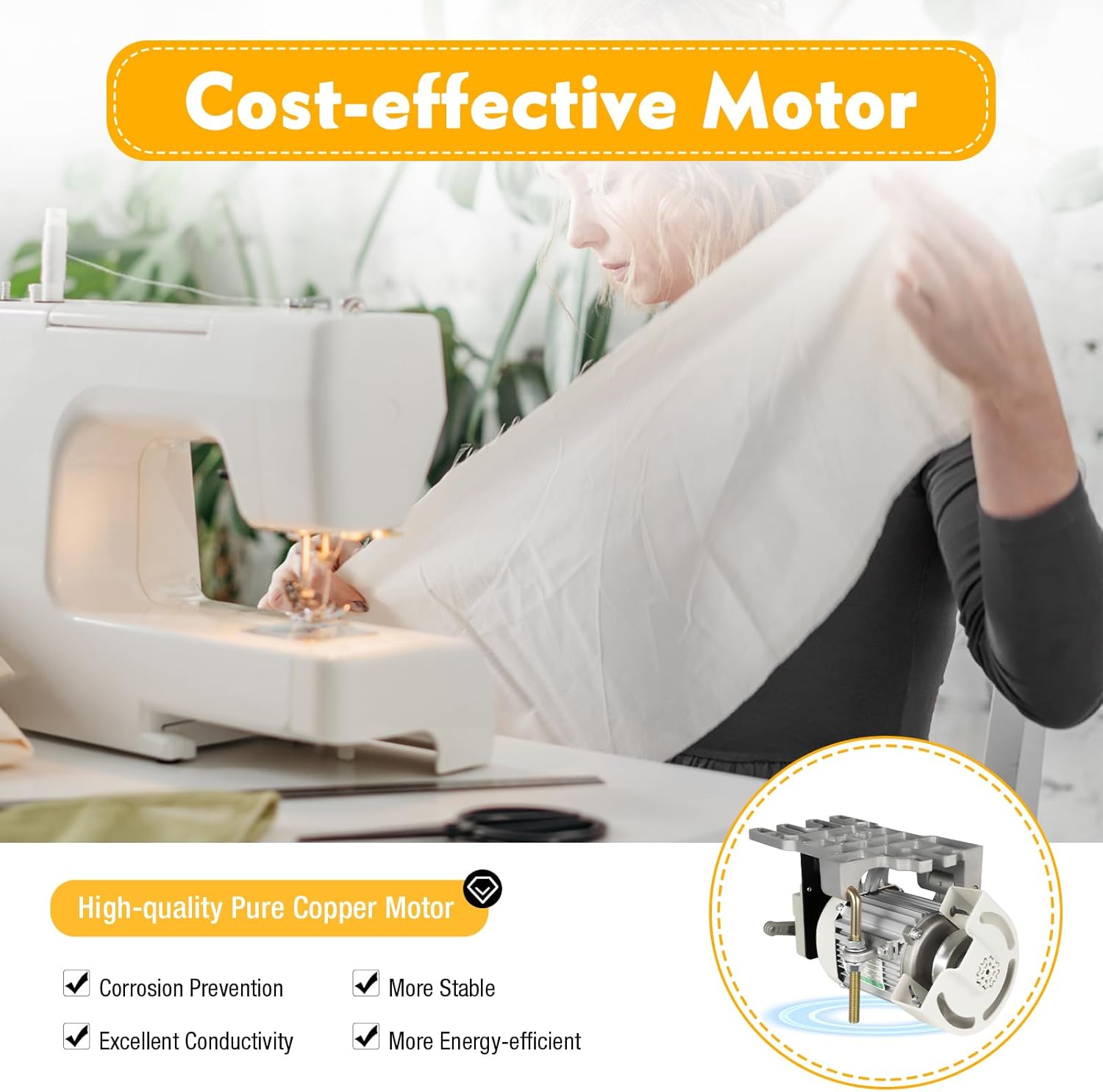 SM-801 Sewing Machine Electric - огляд і ціна Skiver Leather Thin