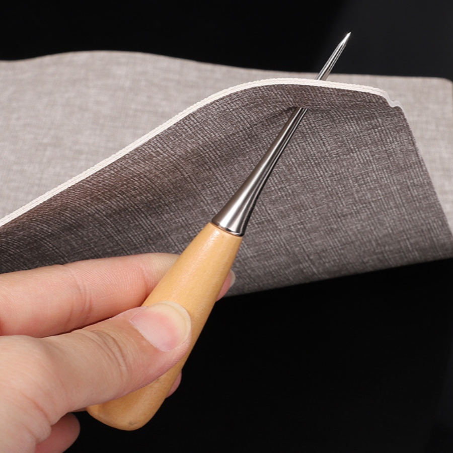 2pcs Leather Hand Stitching Aw - огляд і ціна Leatherwork Punching Tool