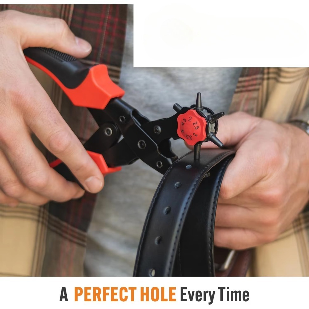 Leather Craft Tools Belt Hole  - огляд і ціна Leather Punch Revolving
