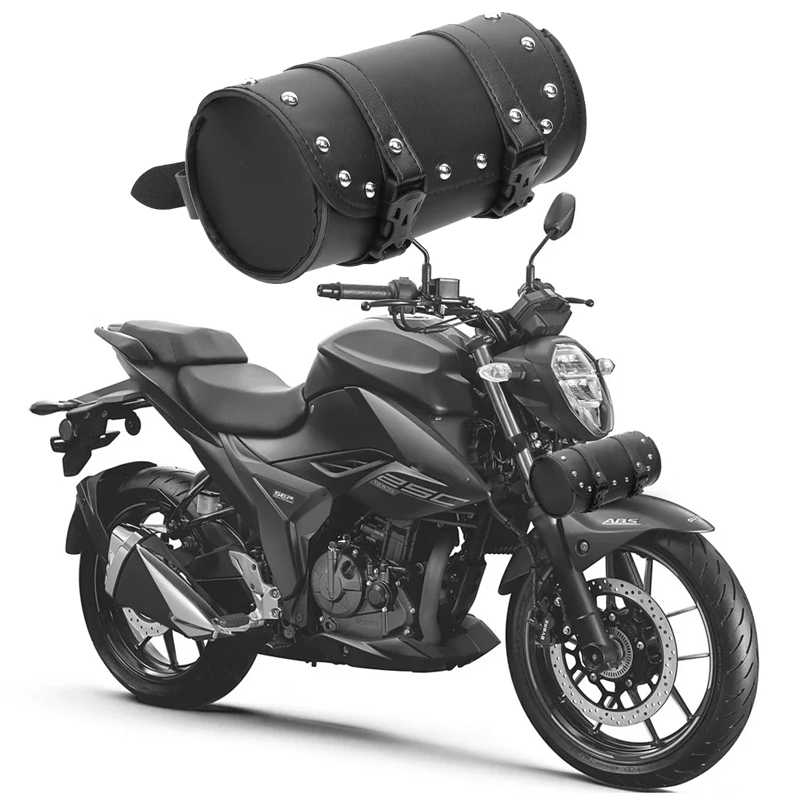 Motorcycle Bags Black Pu Leath - огляд і ціна Leatherwork Roller