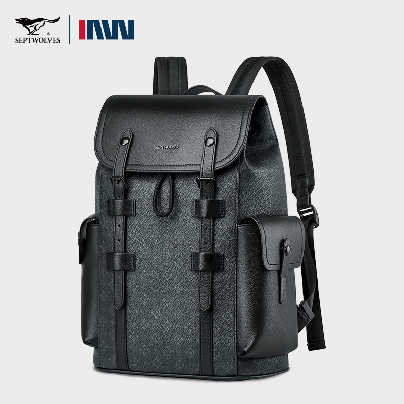 Septwolves High Quality Busine - огляд і ціна Leather Work Rucksack