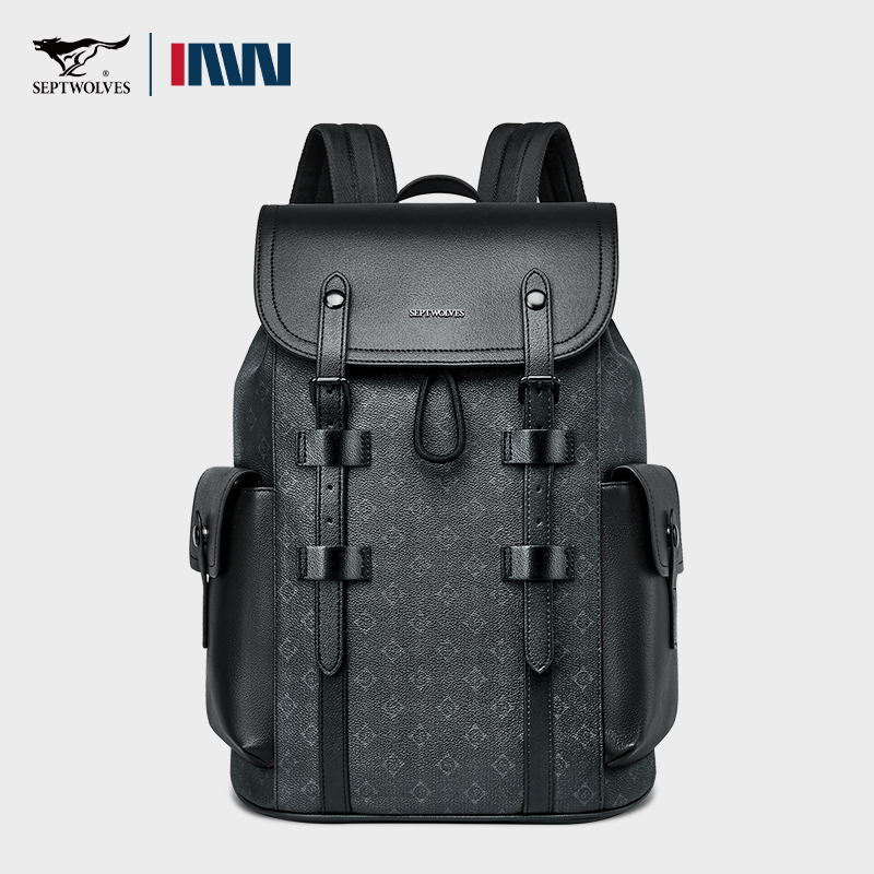 Septwolves High Quality Busine - огляд і ціна Leather Work Rucksack