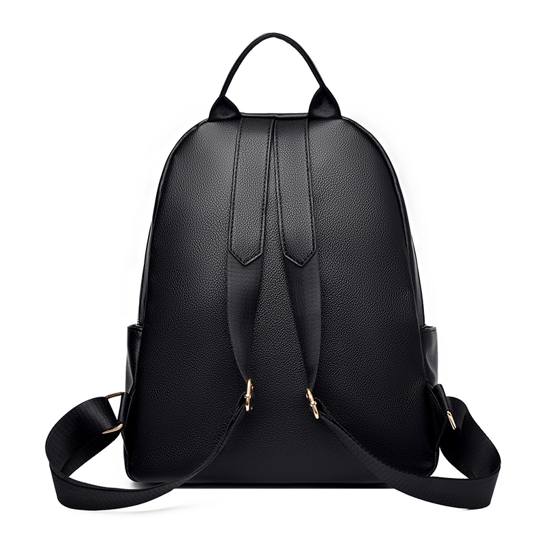 2026 New Fashion Solid Color W - огляд і ціна Leather Work Womens Backpack