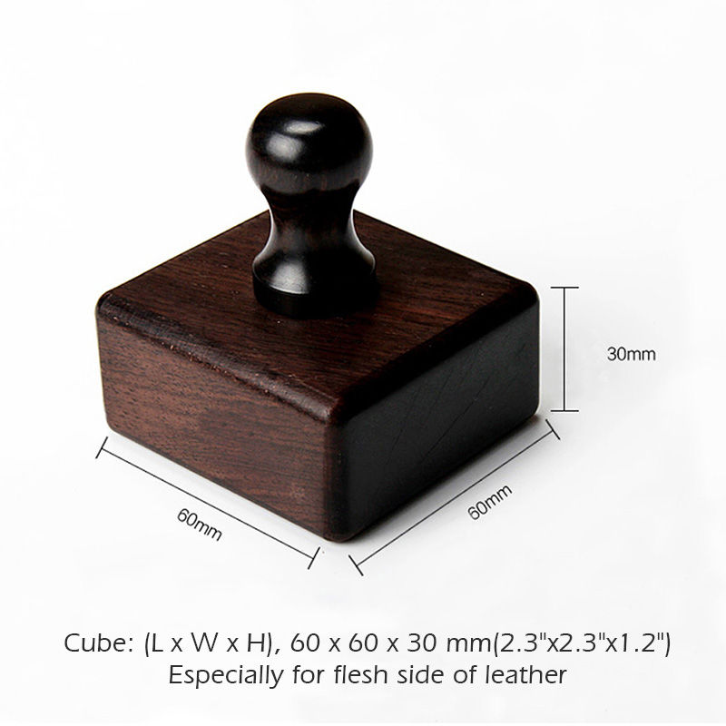 WUTA High Density Ebony Black  - огляд і ціна Leatherwork Roller