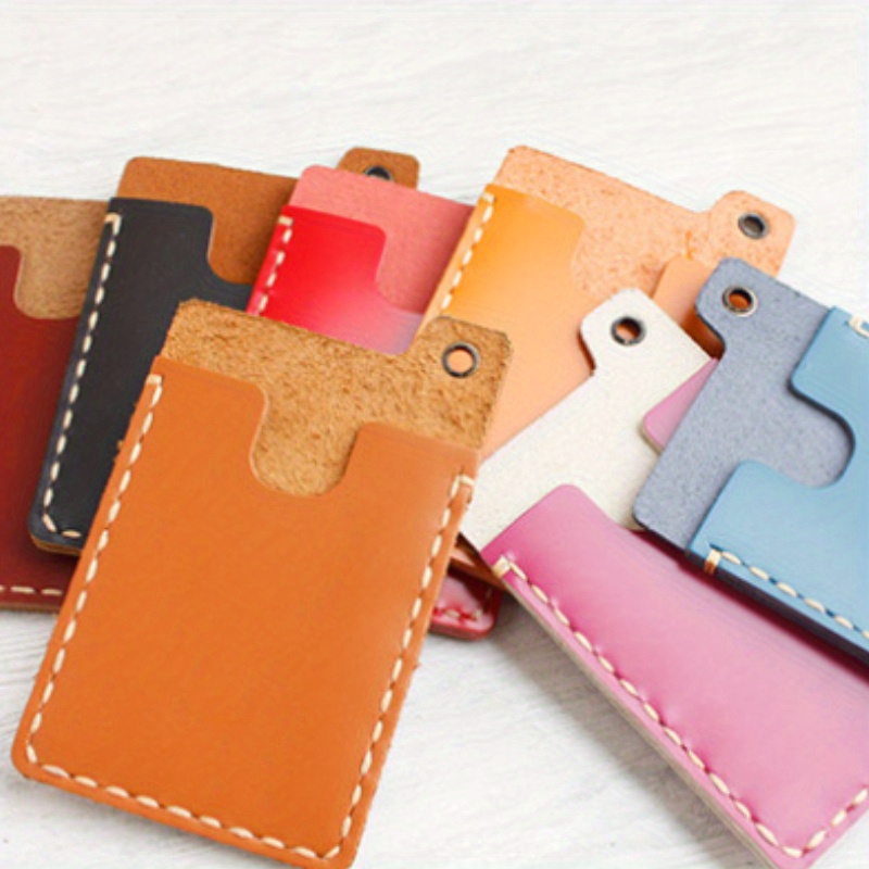 2pcs/set DIY Leather Card Cove - огляд і ціна Leatherwork Patterns