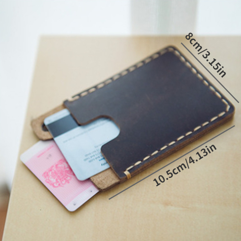 2pcs/set DIY Leather Card Cove - огляд і ціна Leatherwork Patterns